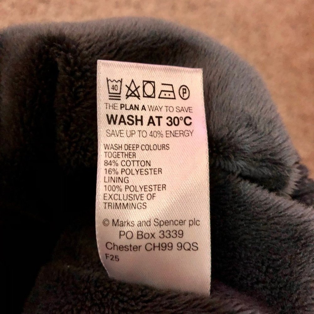 Marks & Spencer Blue Harbor Vest Mens L NEW Lined Gray - Picture 10 of 12